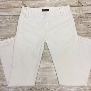 Diesel Sz 29 White Corduroy Straight Leg Jeans